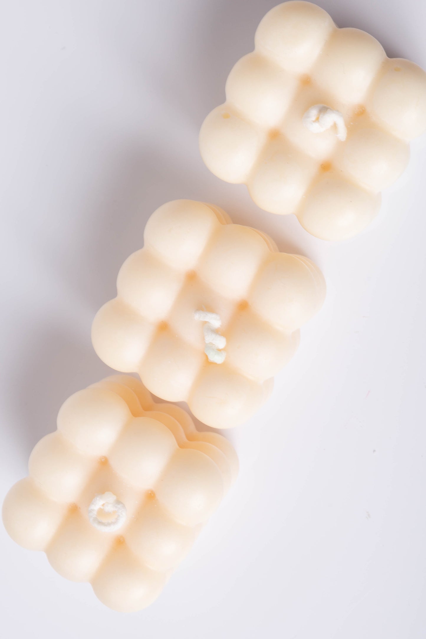 Organic Soy Pillar Candles - Bubbles